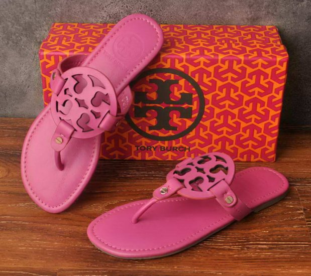 2014 New Tory Burch Miller Sandal Pink on Sale